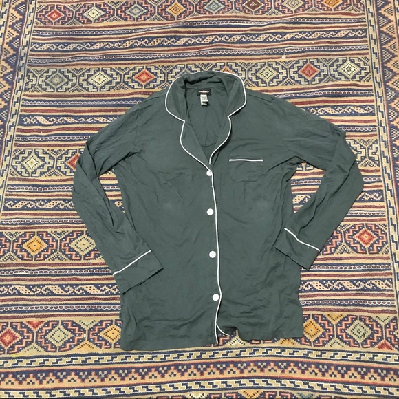 Cosabella grey pajamas top size small